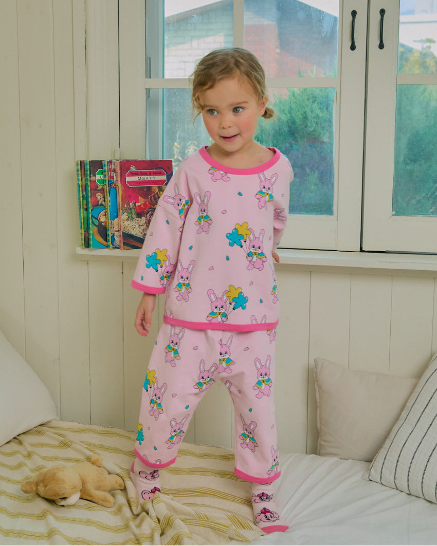 Cotton Modal All-Over Loose Fit Loungewear