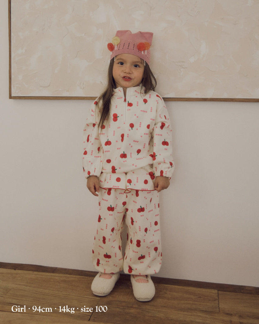 [26W] Atelier Somsom Cherry Fleece Set