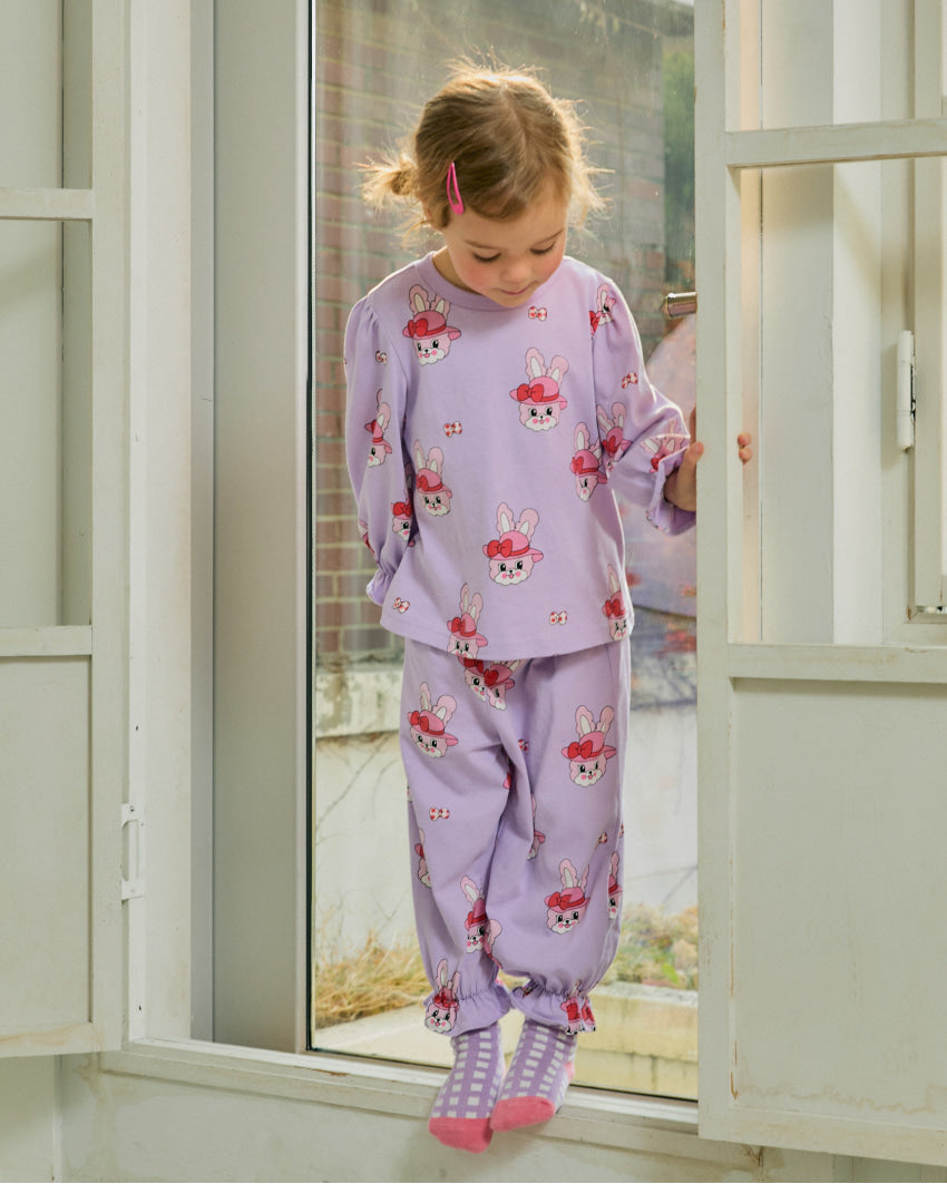 Cotton Modal All-Over Ruffle Loungewear