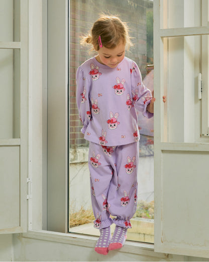 Cotton Modal All-Over Ruffle Loungewear