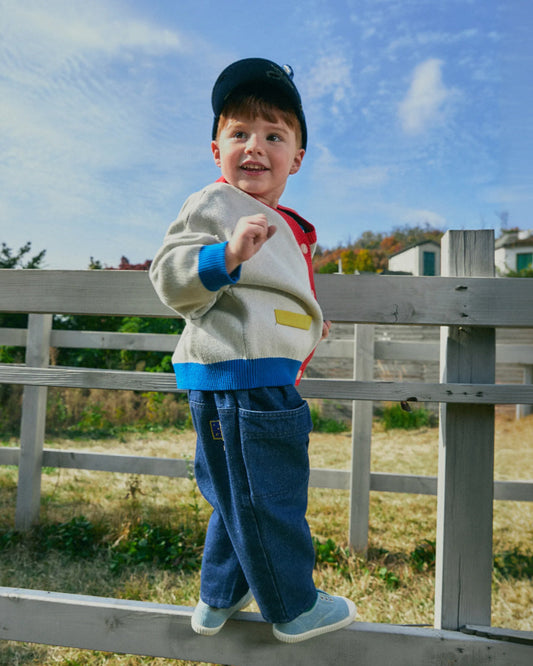 Denim Pocket Baggy Pants