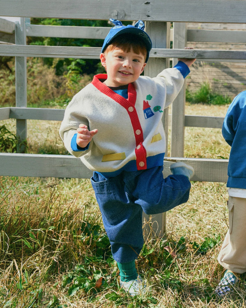 Knit Jacquard Cardigan
