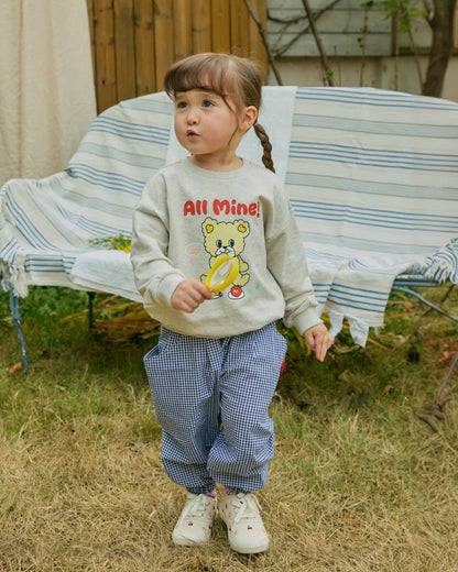 Woven Check Pocket Pants