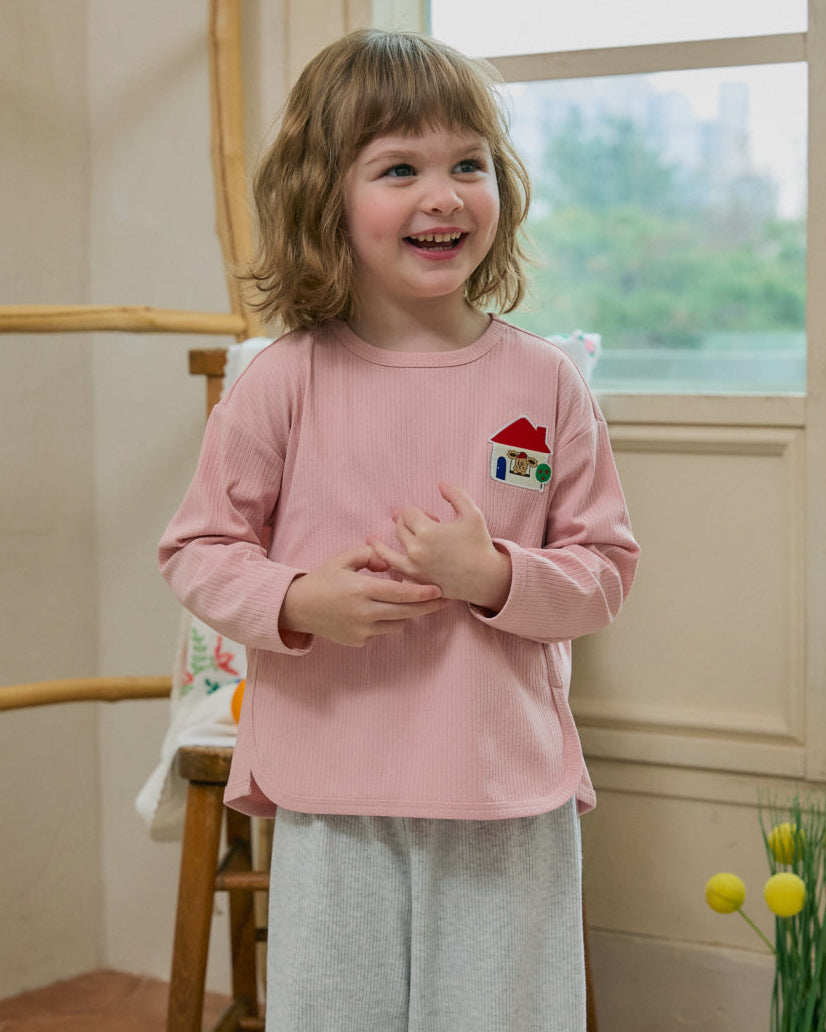 Ribbed Color Block Loungewear