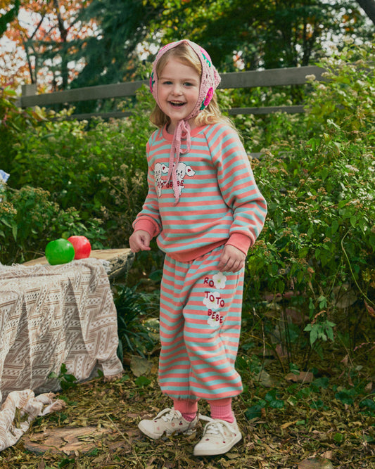 Mini French Terry Stripe Set