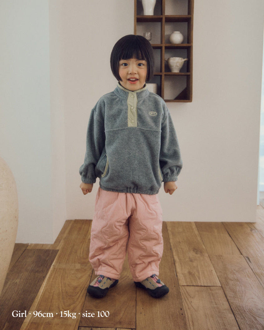 [26W] Atelier Somsom Fleece Anorak Sweatshirt