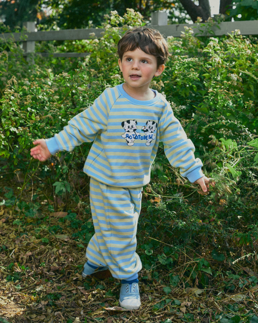 Mini French Terry Stripe Set