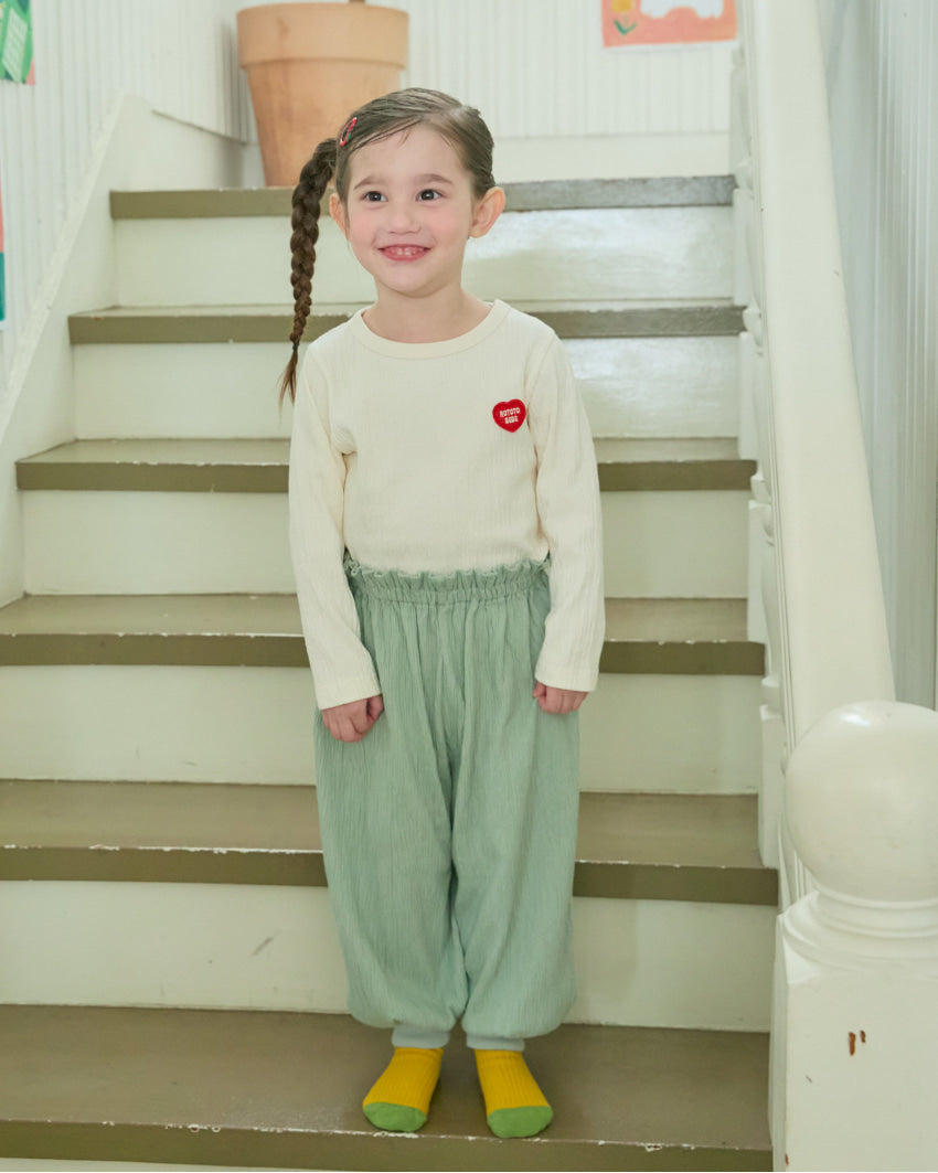 Crepe Color-Point Loungewear