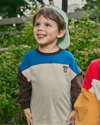 Single Jersey Color-Block T-Shirt