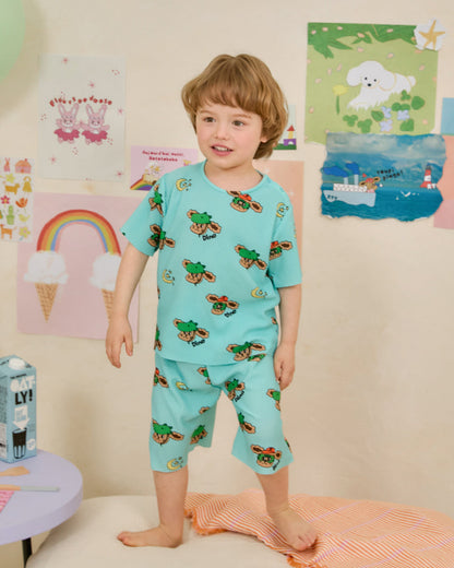 [26S] Crinkle All-Over Loungewear