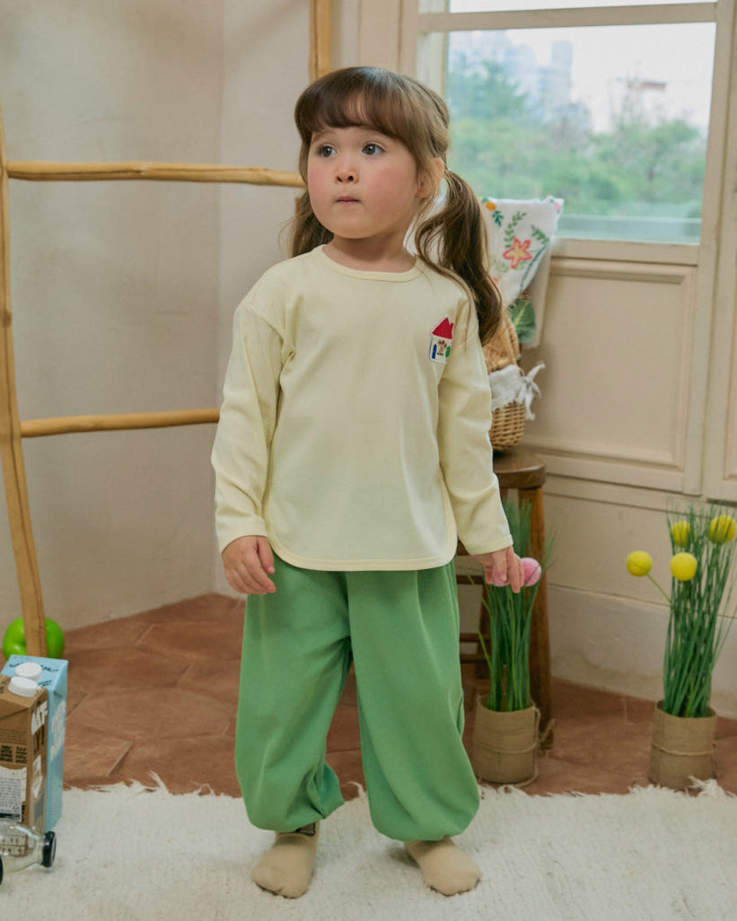 Ribbed Color Block Loungewear