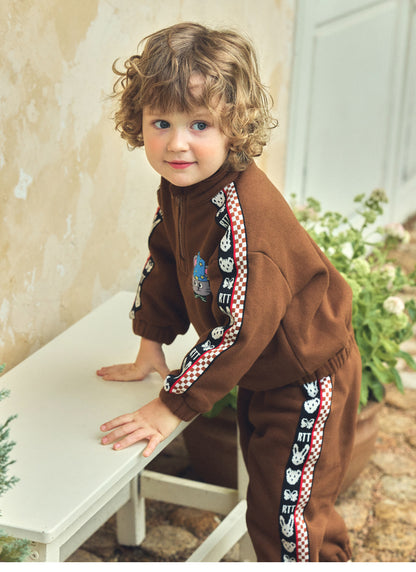 Brushed French Terry Anorak Set