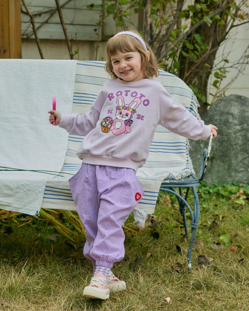 Woven Check Pocket Pants