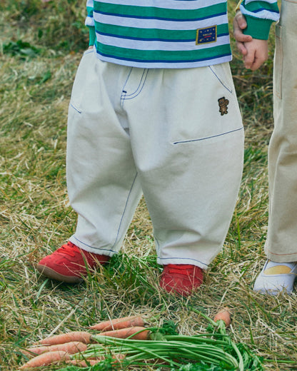 Denim Bloomers Back Point Pants