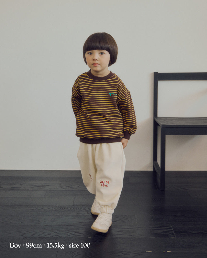 [26W] Atelier Stripe Sweatshirt