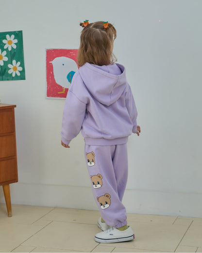 French Terry Point Hoodie Set