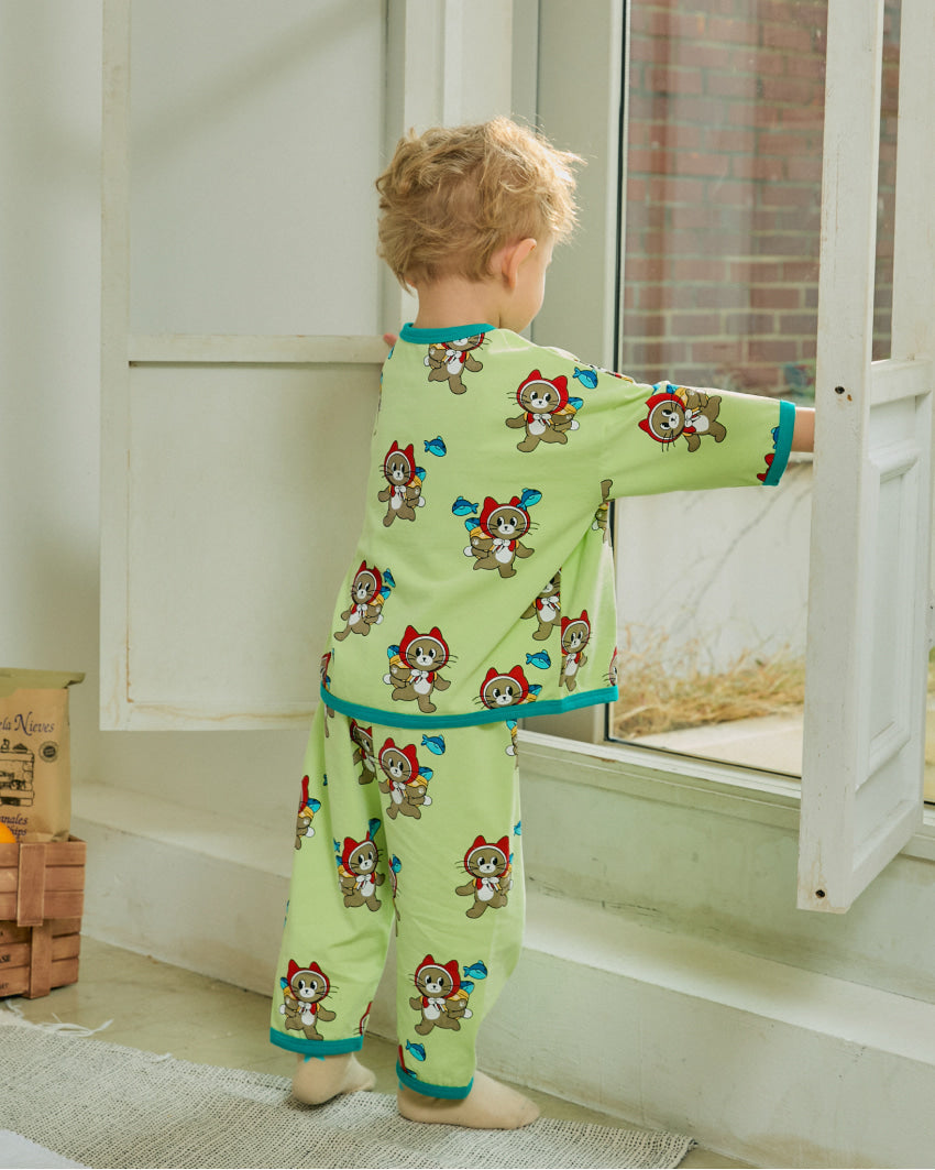 Cotton Modal All-Over Loose Fit Loungewear