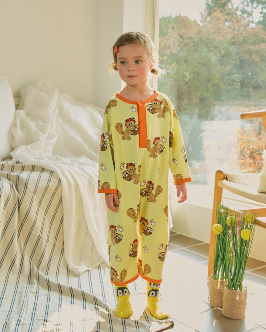 Cotton Modal All-Over Quick-Open Loose Fit Suit