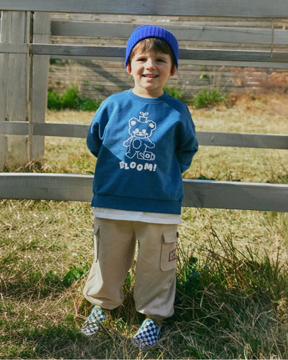 Mini French Terry Layered Sweatshirt
