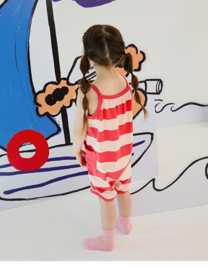 [26S] Stripe Jumpsuit