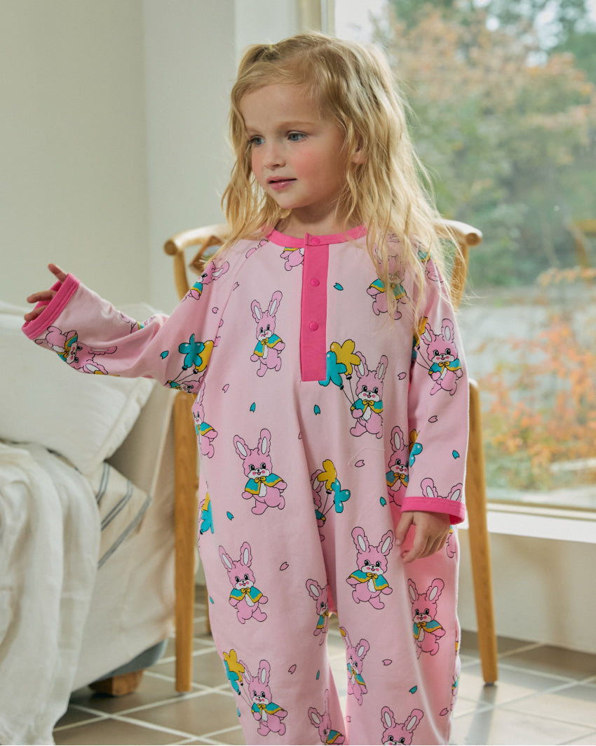 Cotton Modal All-Over Quick-Open Loose Fit Suit