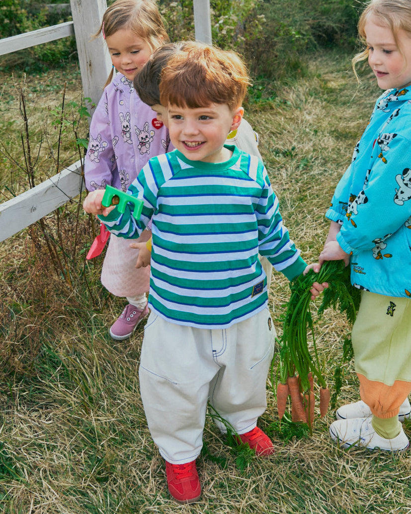Denim Bloomers Back Point Pants