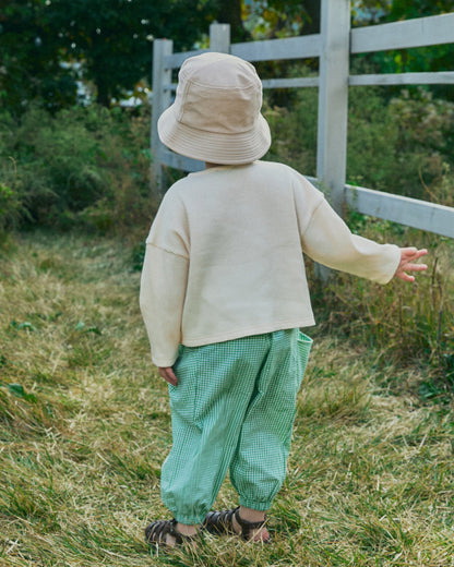 Woven Check Pocket Pants