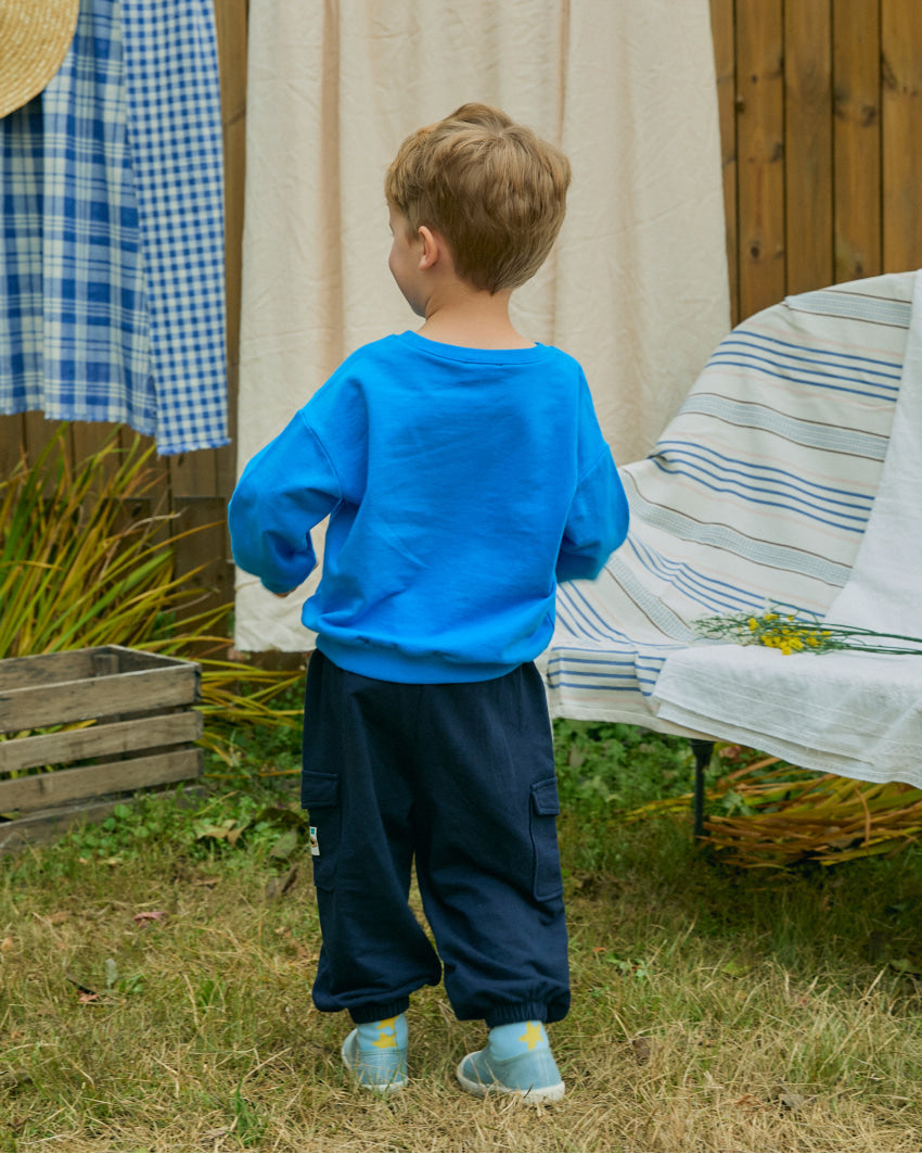 Mini French Terry Point Sweatshirt