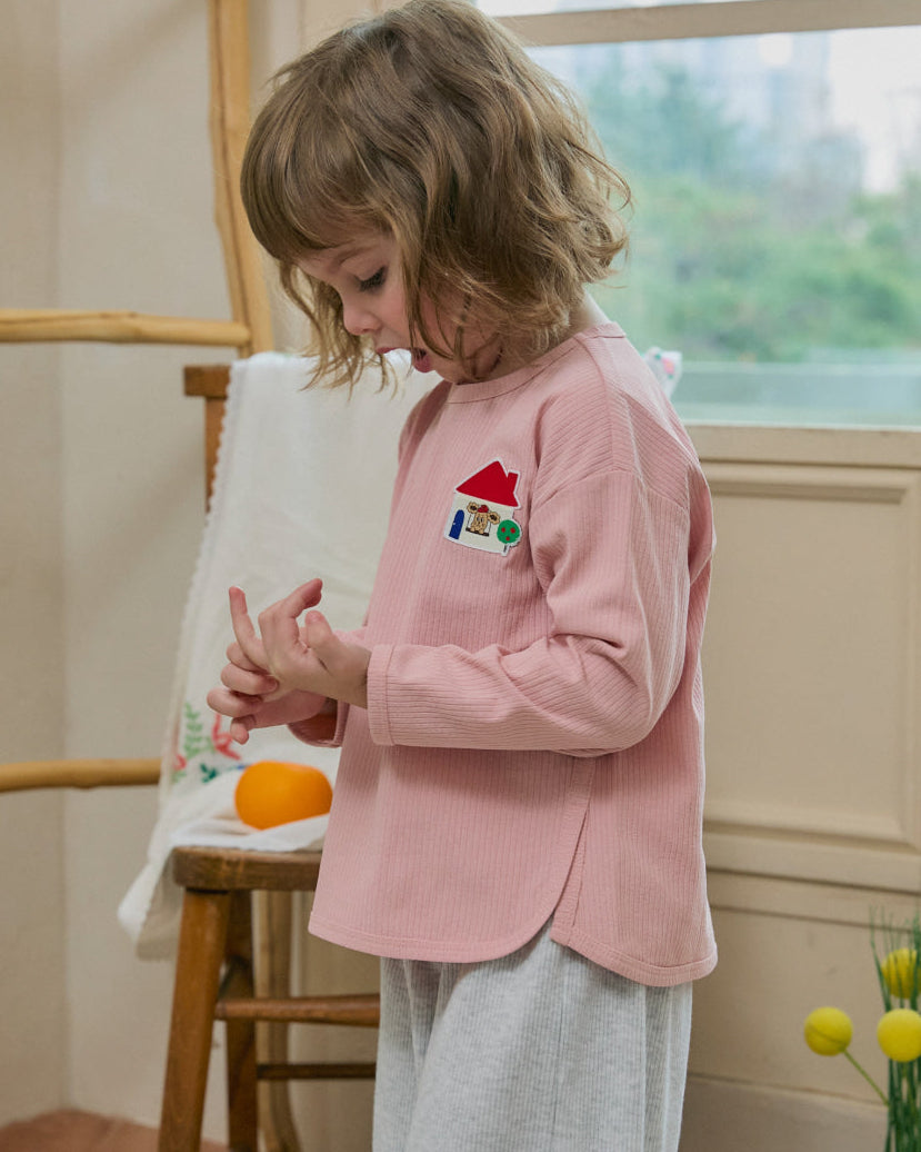 Ribbed Color Block Loungewear