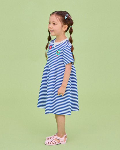 Tropical Stripe Dress