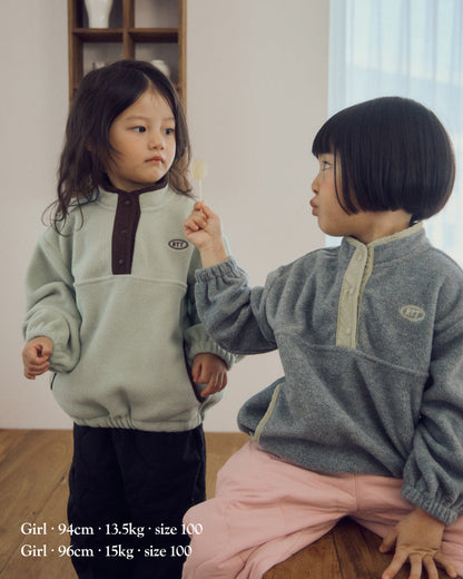 [26W] Atelier Somsom Fleece Anorak Sweatshirt