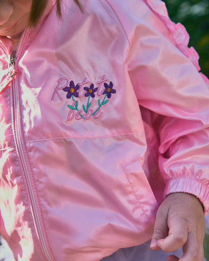 Nylon Shirring Lightweight Jumper