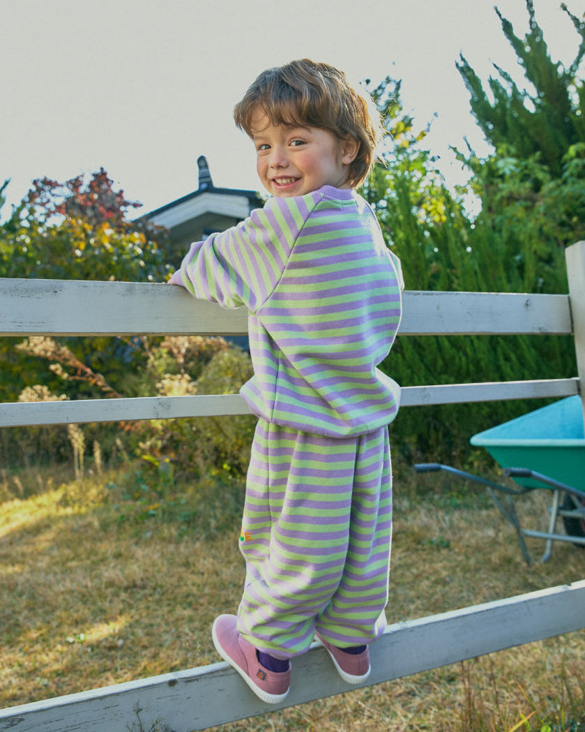 Mini French Terry Stripe Set