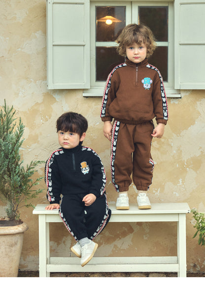 Brushed French Terry Anorak Set