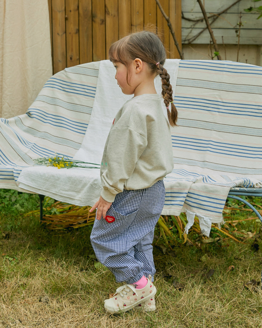 Woven Check Pocket Pants