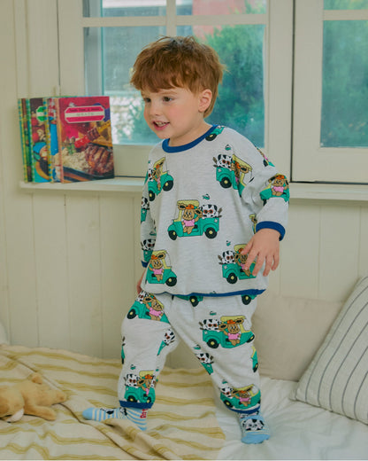 Cotton Modal All-Over Loose Fit Loungewear