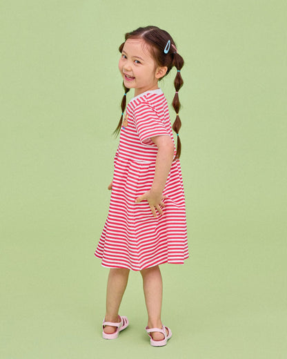 Tropical Stripe Dress