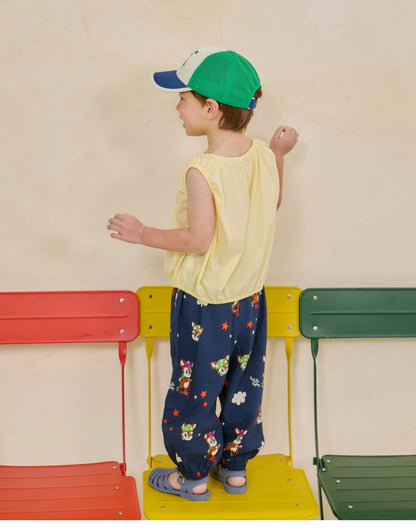 [26S] All-Over Seersucker Relaxed Pants