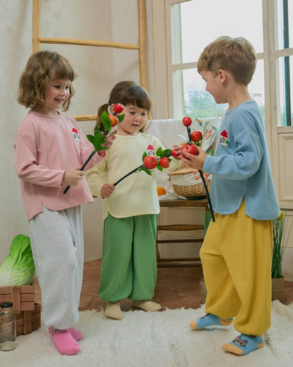 Ribbed Color Block Loungewear