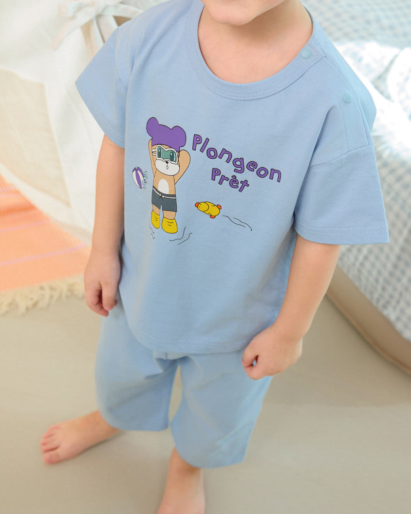 [26S] Single Jersey Point Loungewear