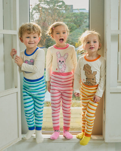 Enzyme Stripe Point Loungewear