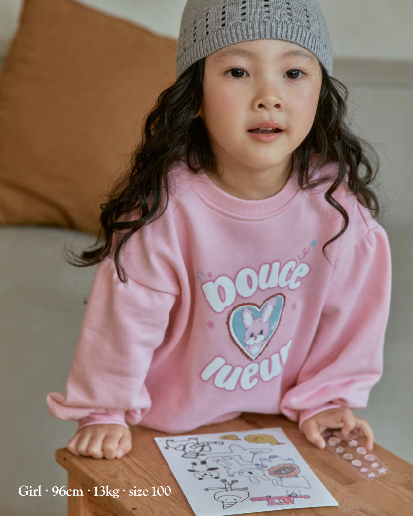 [26F] Terry Shirring Point Sweatshirt