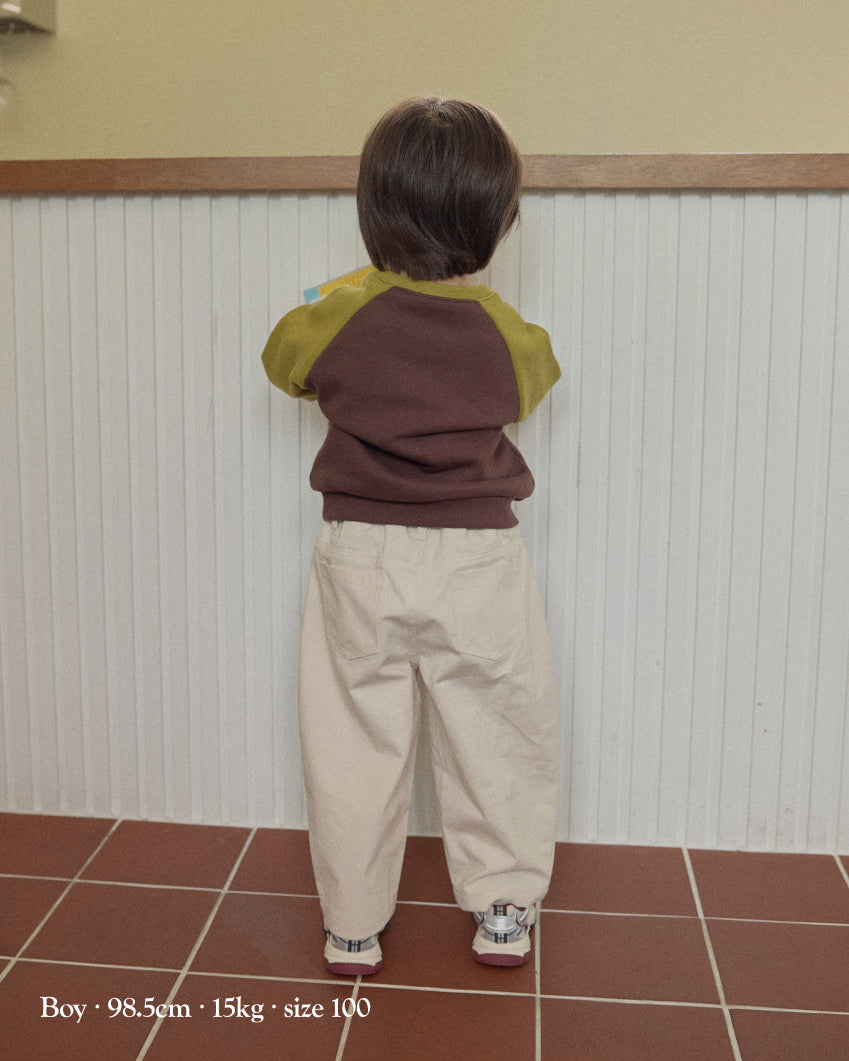 [26F] Cotton Twill Tuck Pants