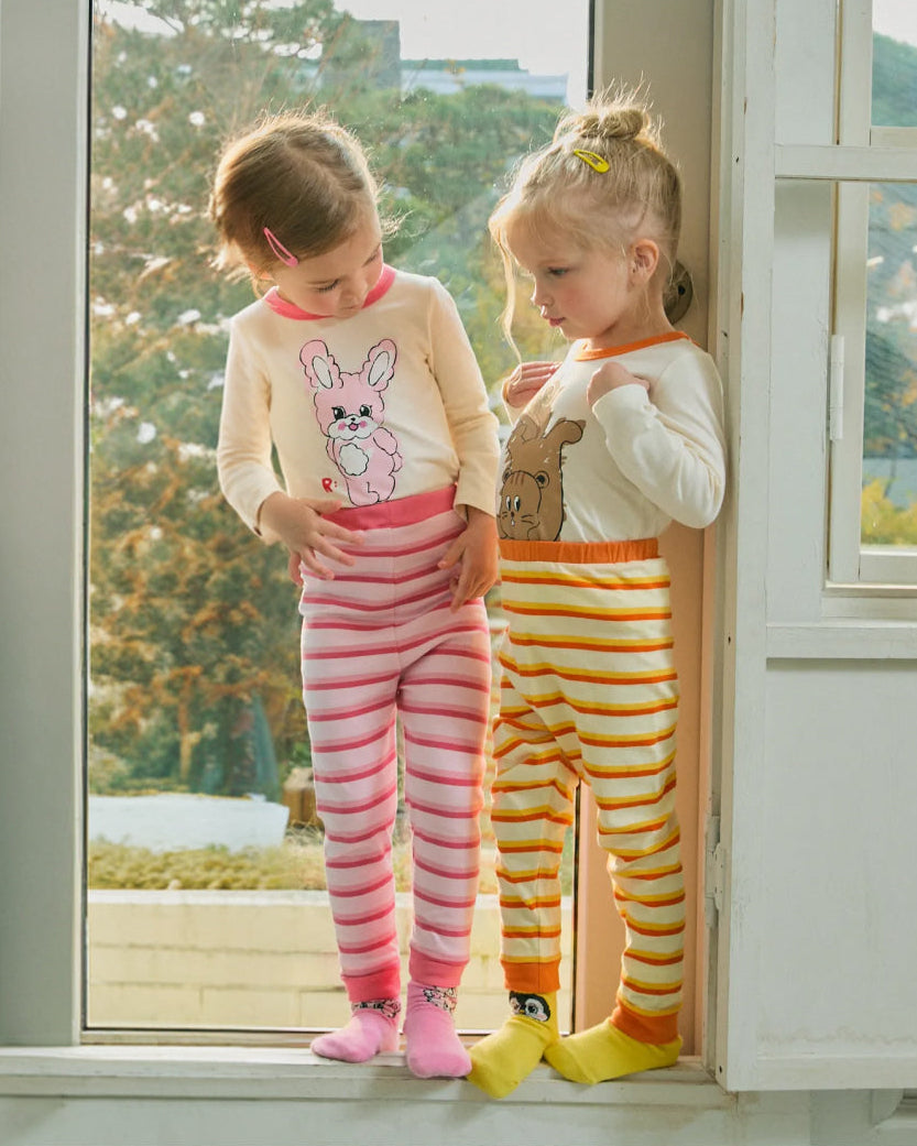 Enzyme Stripe Point Loungewear