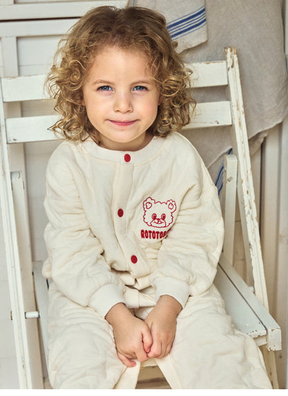 Triple Layer Point Cardigan Set