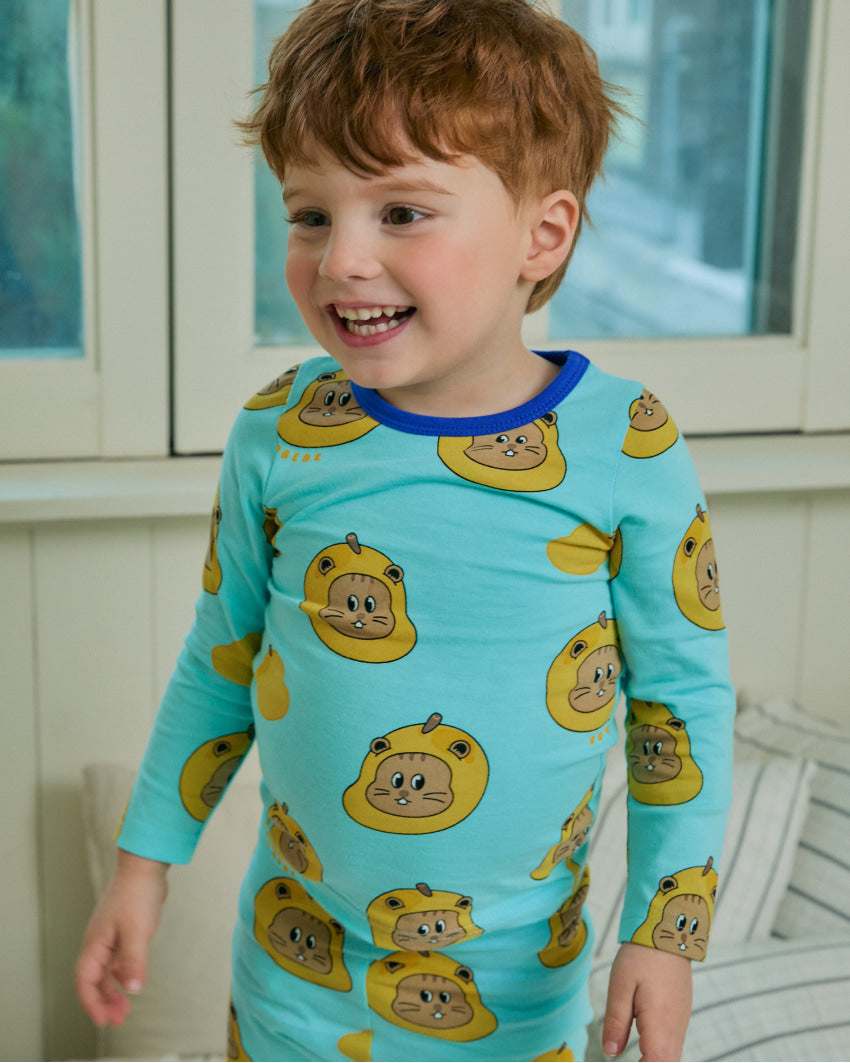 Cotton Modal All-Over Slim Fit Loungewear