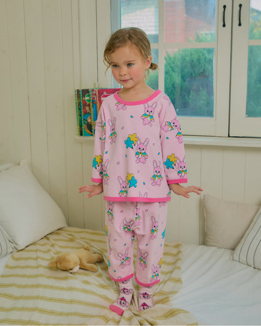 Cotton Modal All-Over Loose Fit Loungewear