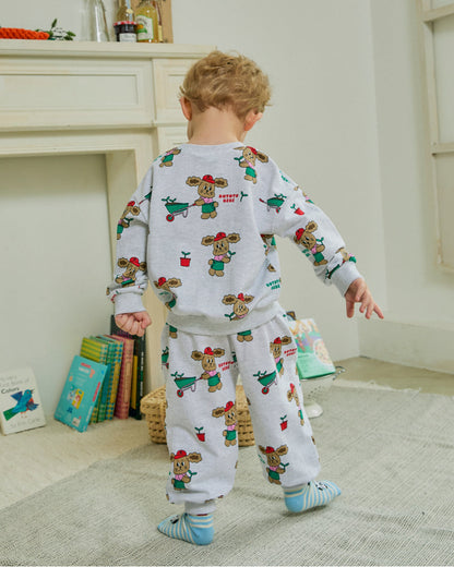 Mini French Terry All-Over Set