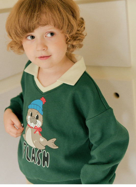 Festival Collar Sweatshirt