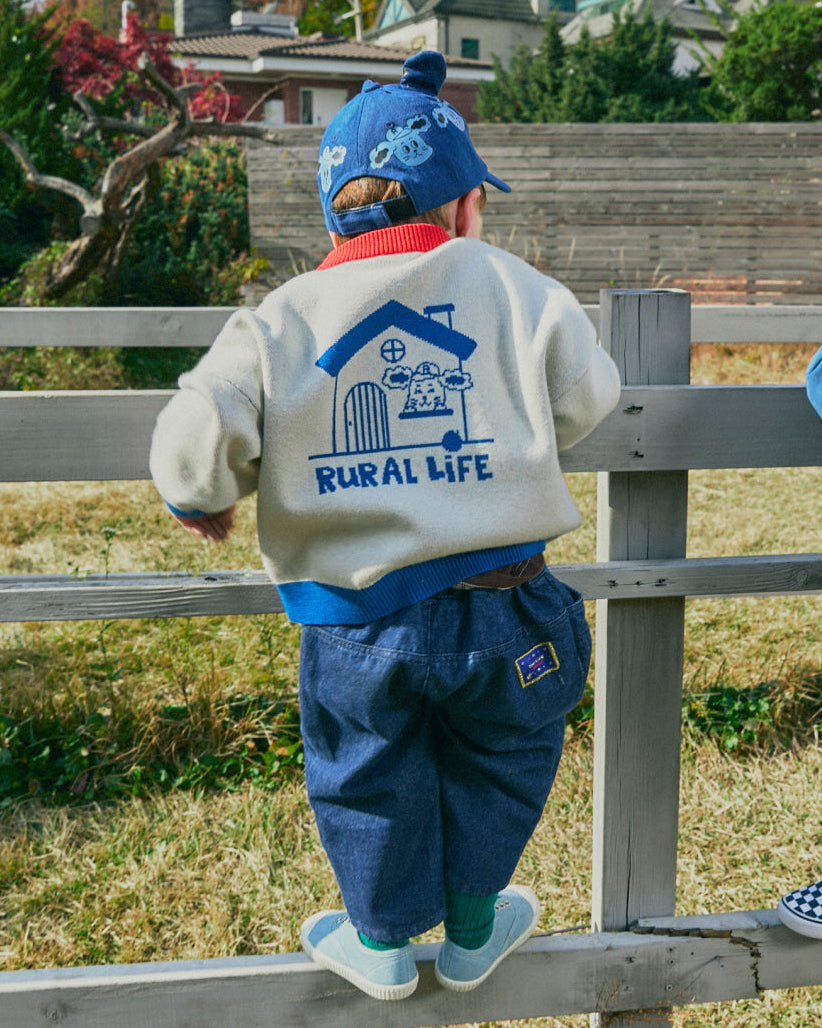 Knit Jacquard Cardigan